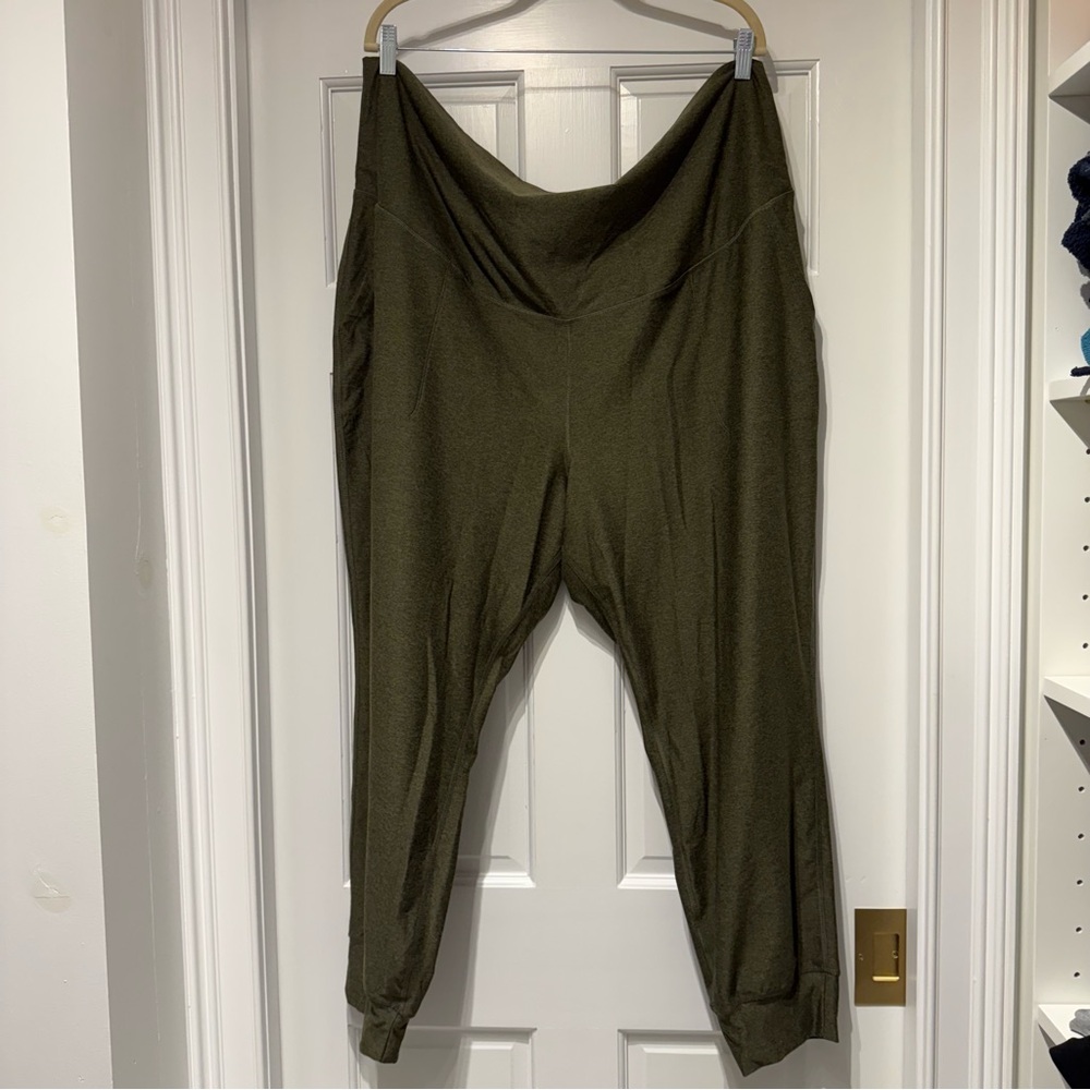 Old Navy Olive Green Track Pants New Size XXL